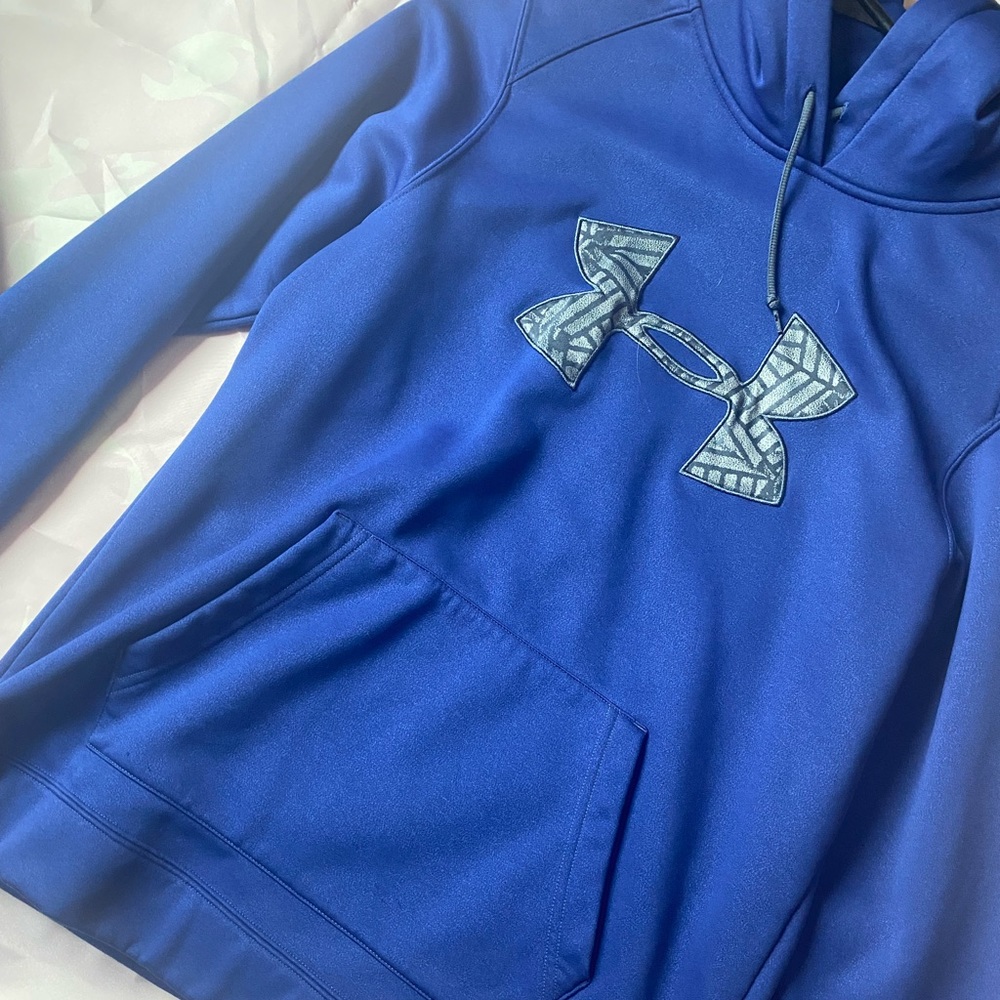 Blue under armour hoody